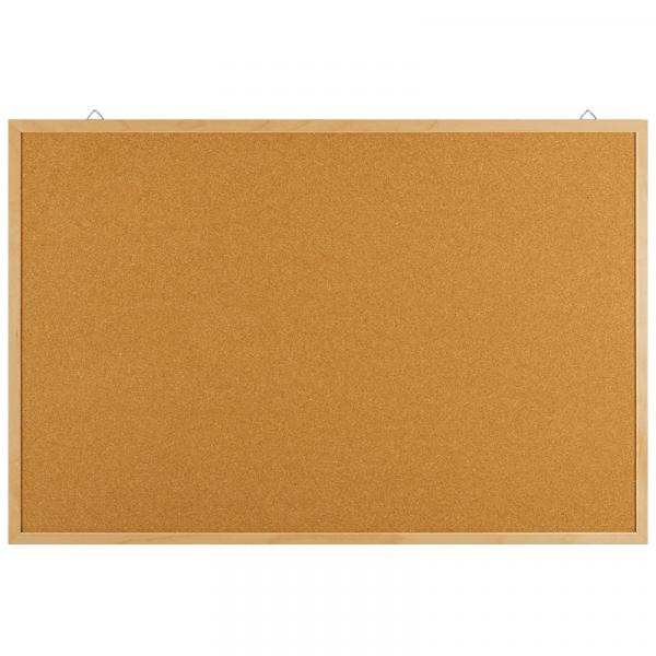 Дошка коркова, 45х60 см., дерев'яна рамка