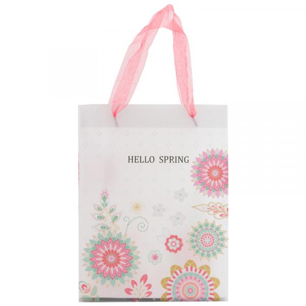 Пакет пластиковий подарунковий 25х19см, Hello Spring 02