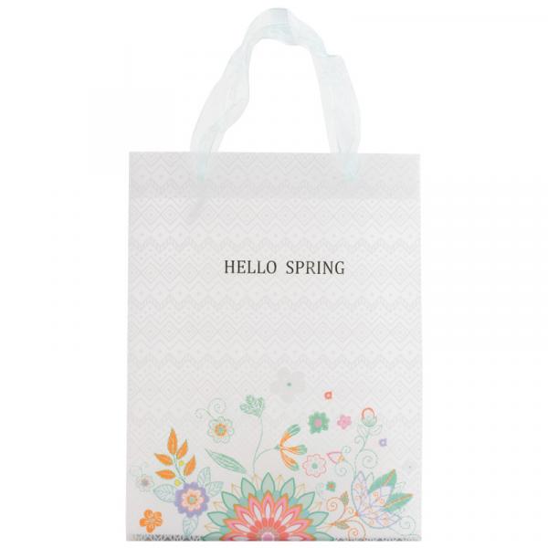 Пакет пластиковий подарунковий 25х19см, Hello Spring 03