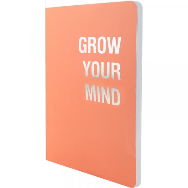 Книга записна Motivation  A5, 80 арк. кл., Grow your mind