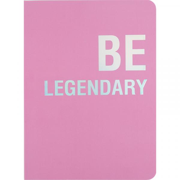 Книга записна Motivation  A5, 80 арк. кл., Be legendary