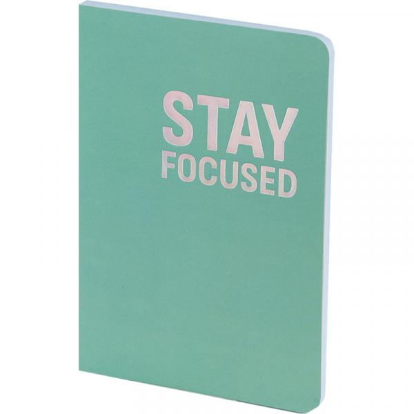 Книга записна Motivation  A5, 80 арк. кл., Stay Focused