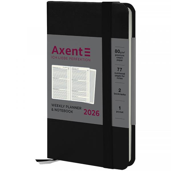 Щотижневик 2026 Pocket Strong, 90*150, чорний