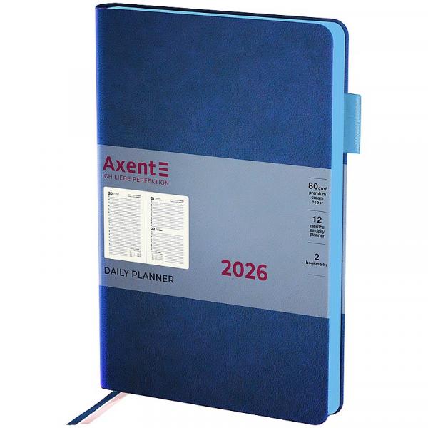 Щоденник 2026 Partner Soft Muse, 145*210, синій