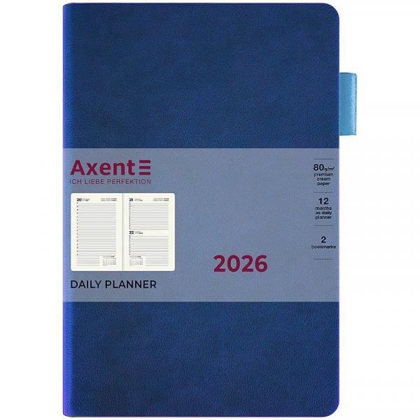 Щоденник 2026 Partner Soft Muse, 145*210, синій