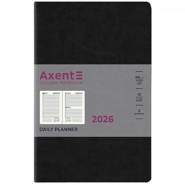 Щоденник 2026 Partner City Soft, 145*210, чорний