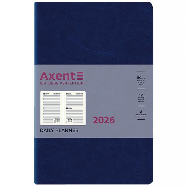 Щоденник 2026 Partner City Soft, 145*210, синій