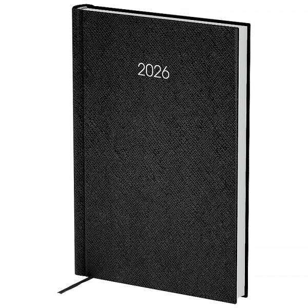 Щоденник 2026 Classic Style, 145*210, с/т чорний