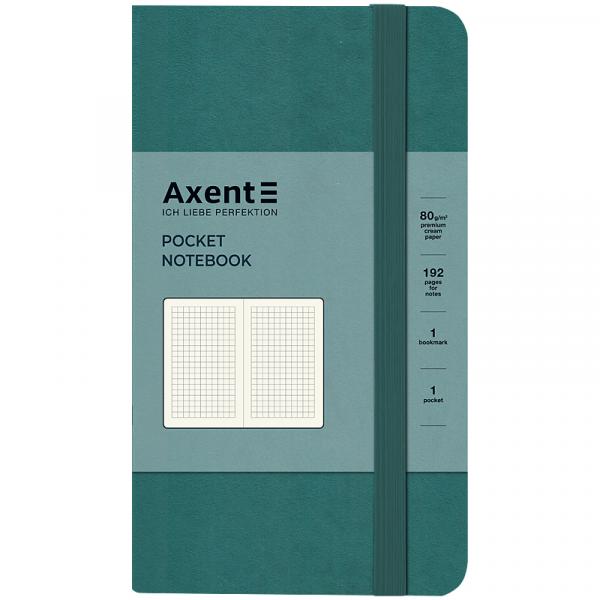 Книга записна Partner, 95*140, 96арк, кліт, лазурна