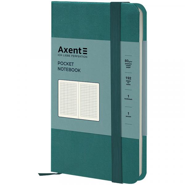 Книга записна Partner, 95*140, 96арк, кліт, лазурна