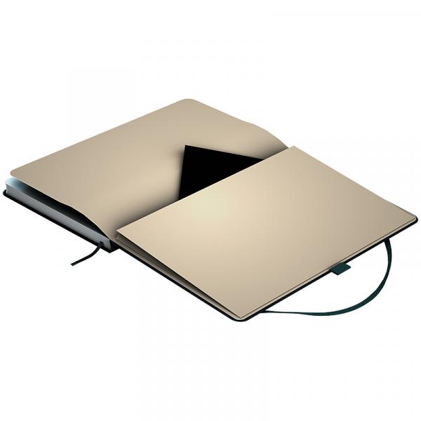 Книга записна Partner Prime, 145*210, 96арк, кліт, лазурна