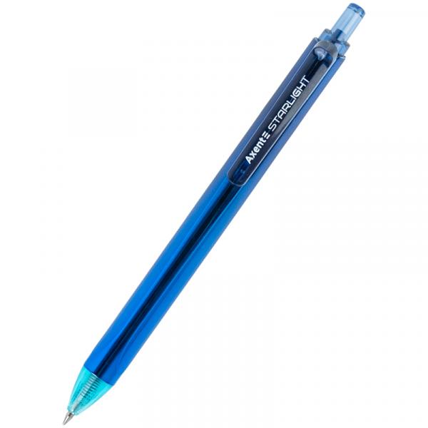 Ручка гелева автоматична Starlight, синя