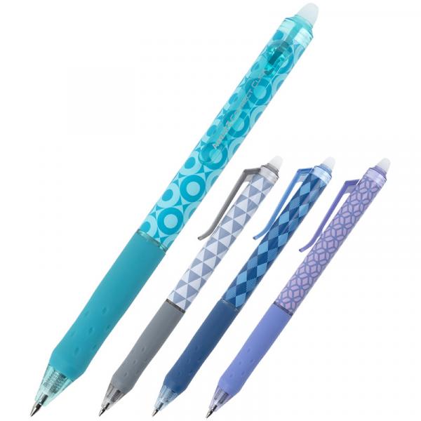 Ручка гелева автоматична "пиши-стирай" Correct Click, синя