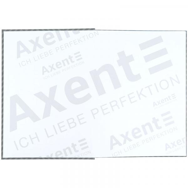 Книга записна А4-, 203*273 мм,96арк., кліт., Pattern, сіра