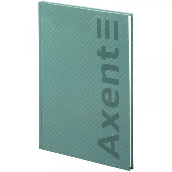 Книга записна А4-, 203*273 мм,96арк., кліт., Pattern, бірюз.