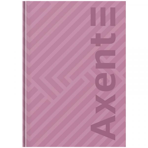 Книга записна А4-, 203*273 мм,96арк., кліт., Pattern, рожева