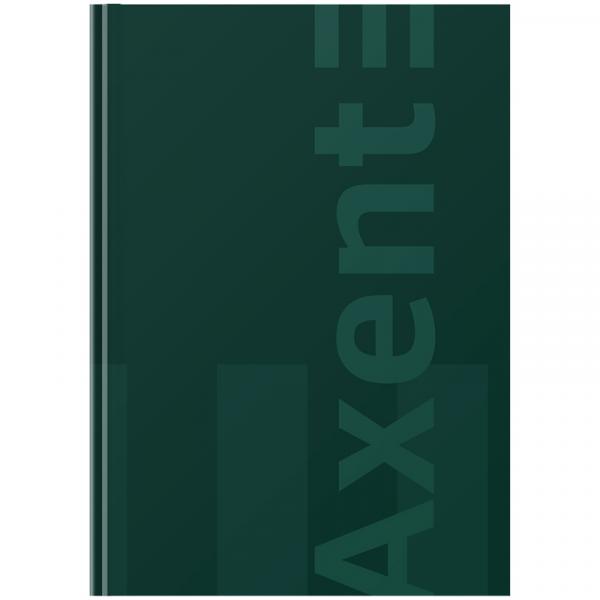 Книга записна А4-, 203*273 мм,96 арк., кл. One color, зелена