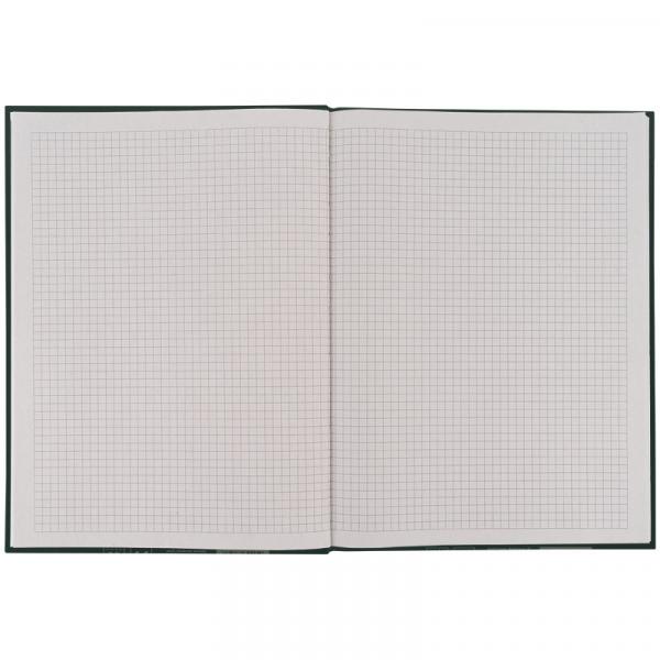 Книга записна А4-, 203*273 мм,96 арк., кл. One color, зелена