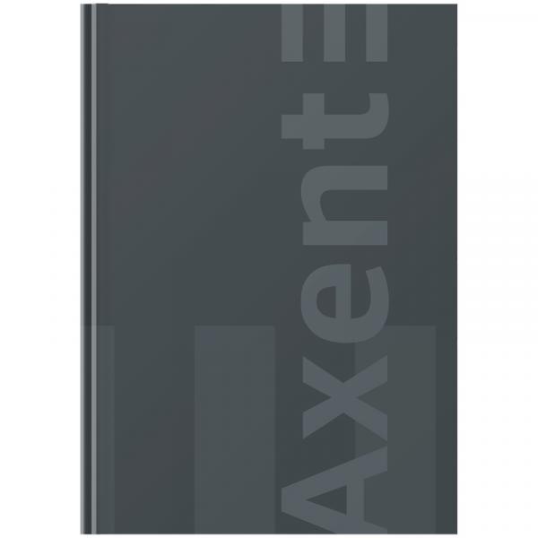 Книга записна А4-, 203*273 мм,96 арк., кл. One color, сіра