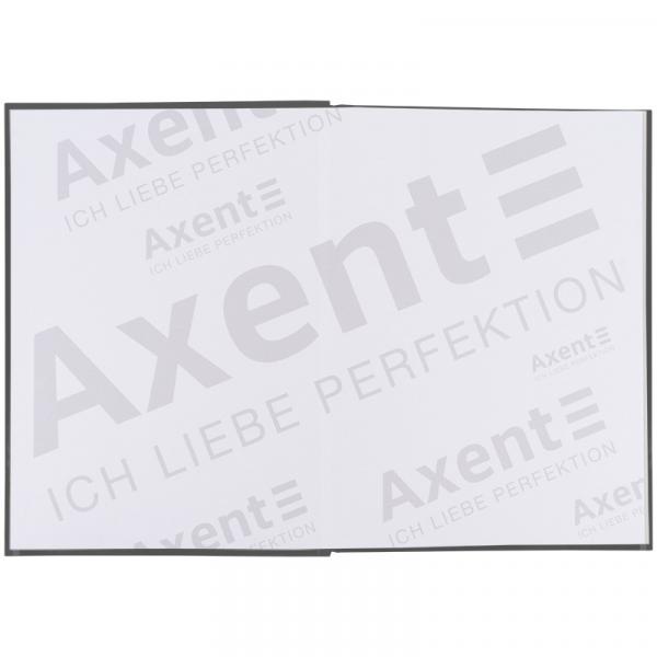 Книга записна А4-, 203*273 мм,96 арк., кл. One color, сіра