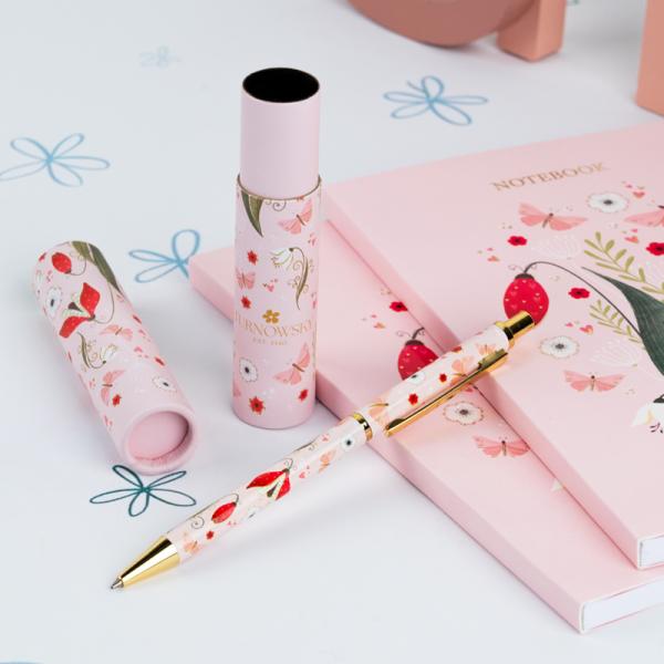 Ручка кулькова автоматична Secret Garden, синя