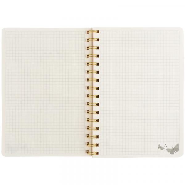 Блокнот на спіралі тв. об., А5, 80 арк,кл,TR,Secret Garden 2