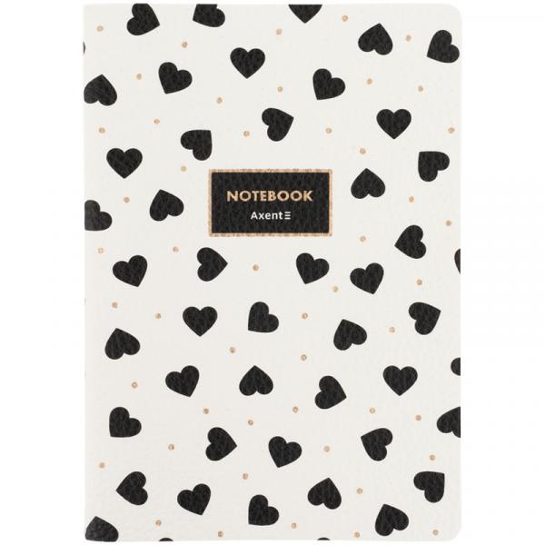 Книга записна  A5, 60 арк. кл., Black&White