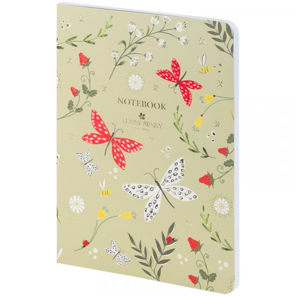 Книга записна  A5, 80 арк. кл., TR, Secret Garden 2