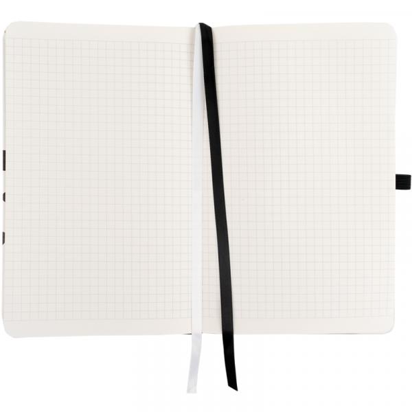 Книга записна Partner, 125*195, 96арк, кл, Black&White