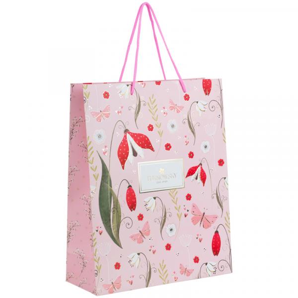 Пакет паперовий подарунковий, 26х32см, TR, Secret Garden 1