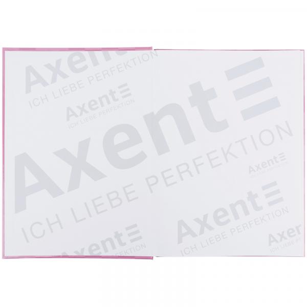 Книга записна А4-, 203*273 мм,96арк., кліт., Mosaic, рожева