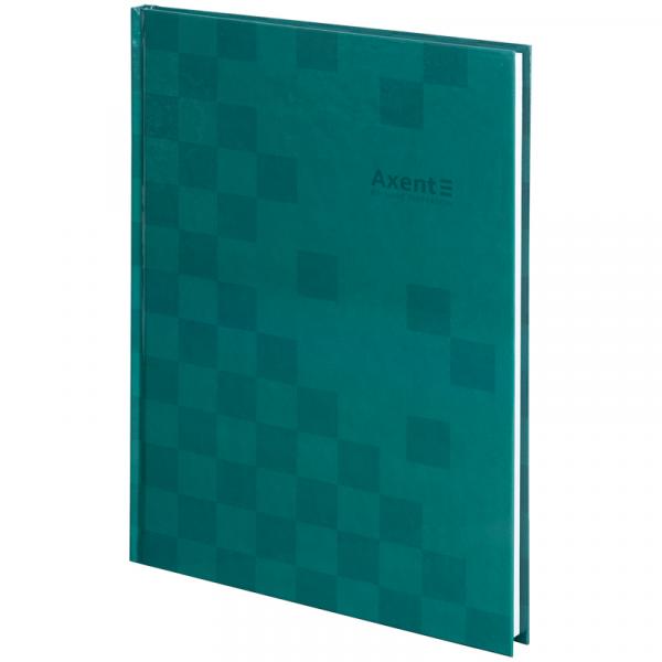 Книга записна А4-, 203*273 мм,96арк., кліт., Mosaic, зелена
