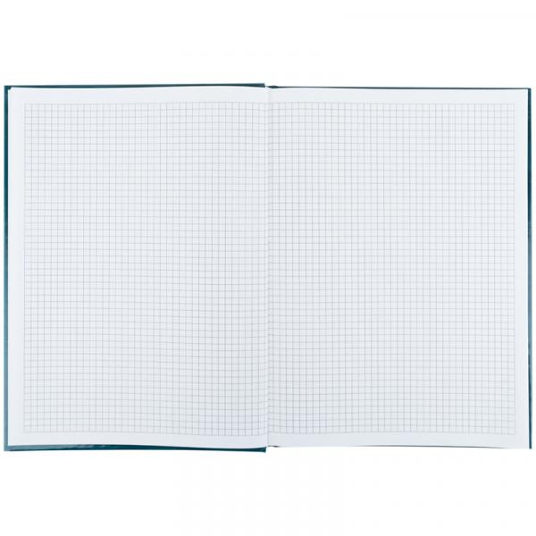 Книга записна А4-, 203*273 мм,96арк., кліт., Mosaic, зелена