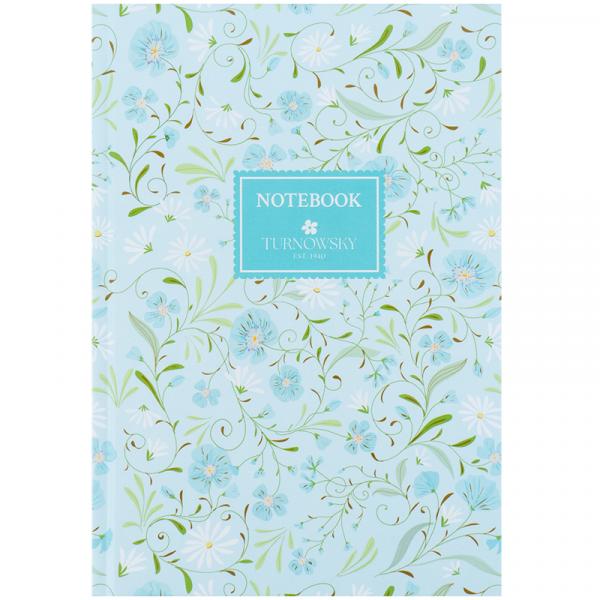 Книга записна тверда обкл. А5, 96 арк., кліт., TR, Floral 2