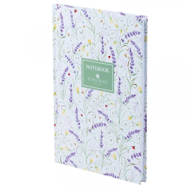 Книга записна тверда обкл. А5, 96 арк., кліт., TR, Floral 3