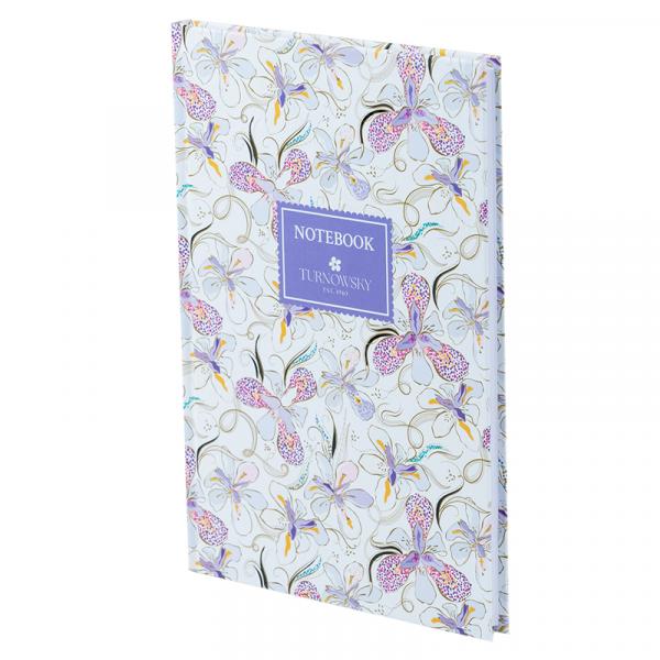 Книга записна тверда обкл. А5, 96 арк., кліт., TR, Floral 4