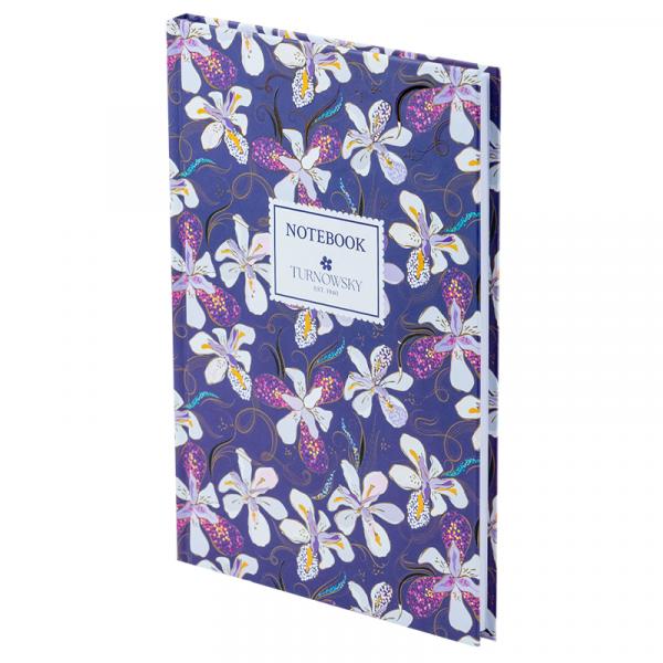 Книга записна тверда обкл. А5, 96 арк., кліт., TR, Floral 5