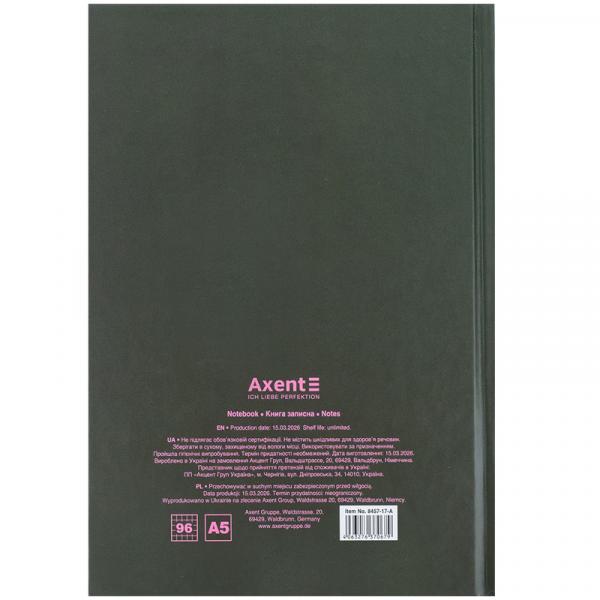 Книга записна тверда обкл. А5, 96 арк., кліт., Today matters