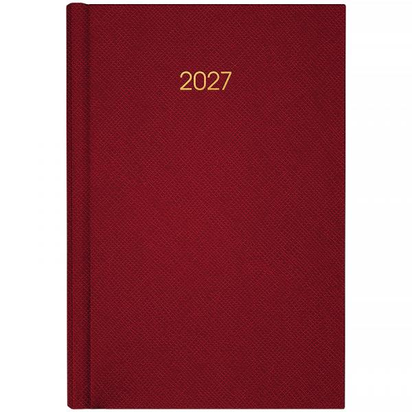 Щоденник 2027 Classic Style, 145*210, з/т бордовий