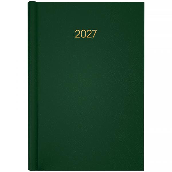 Щоденник 2027 Classic City, 145*210, з/т темно зелений