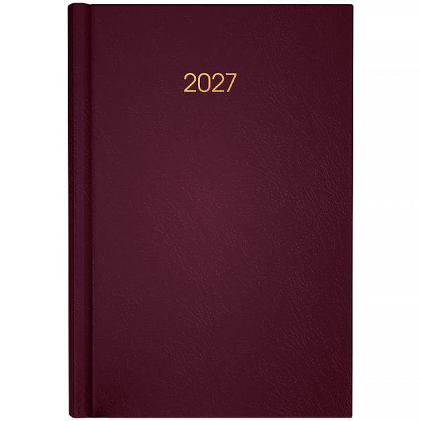 Щоденник 2027 Classic City, 145*210, з/т сливовий
