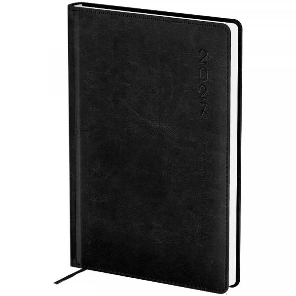 Щоденник 2027 Classic Lux, 145*210, слп/т чорний