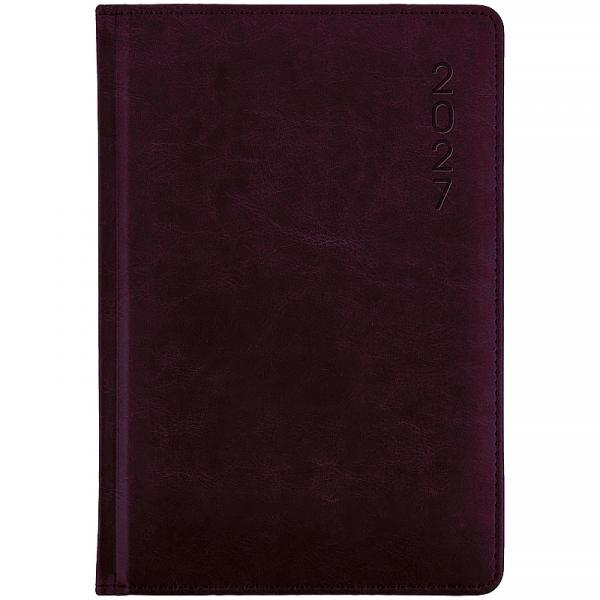 Щоденник 2027 Classic Lux, 145*210, слп/т коричневий