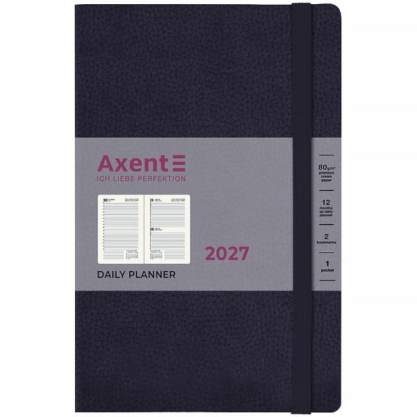 Щоденник 2027 Partner Soft Skin, 145*210, синій