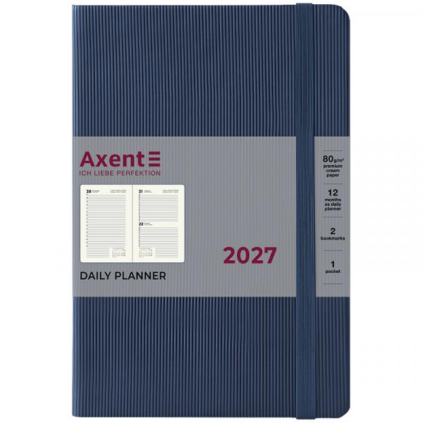Щоденник 2027 Partner Lines, 145*210, блакитний