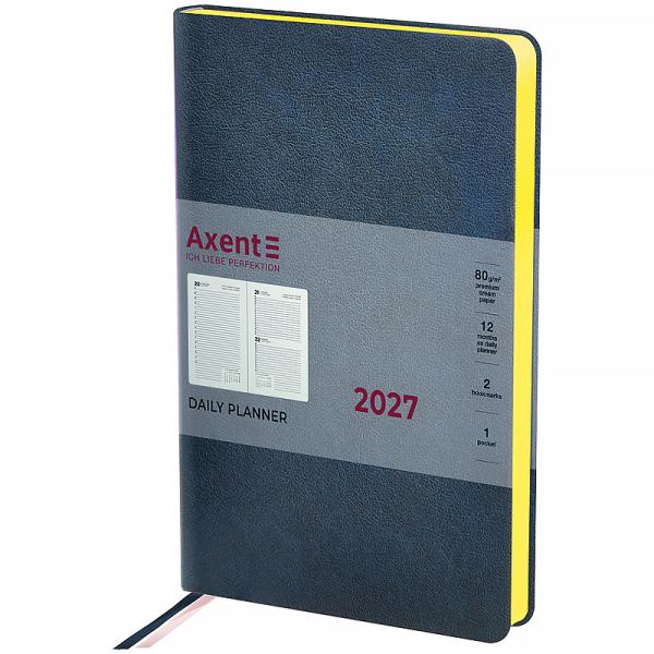 Щоденник 2027 Partner Soft Muse, 145*210, темно синій