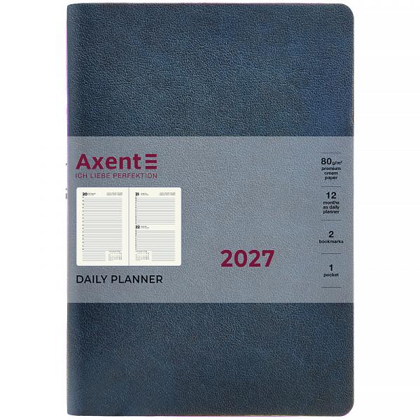 Щоденник 2027 Partner Soft Muse, 145*210, темно синій