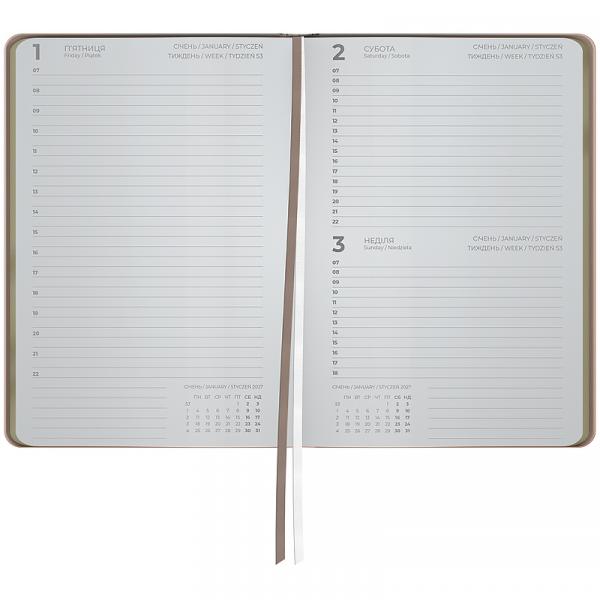 Щоденник 2027 Partner Mellow, 145*210, Where goals begin
