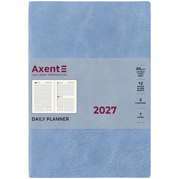 Щоденник 2027 Partner Soft Cloud, 145*210, блакитний