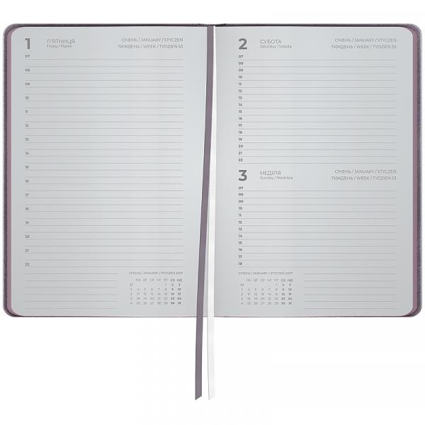 Щоденник 2027 Partner Soft Cloud, 145*210, бузковий